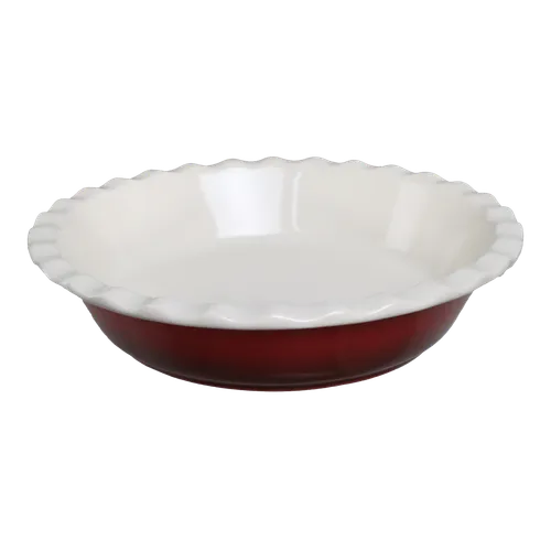 Gradient Red Pie Dish