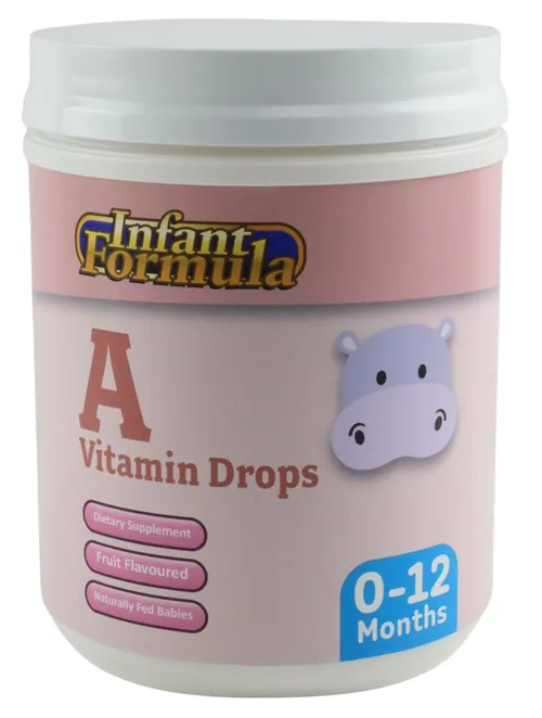 Generic Infant Formula Vitamin A Container