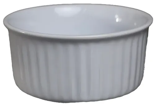 White Rib Ramekin - Large