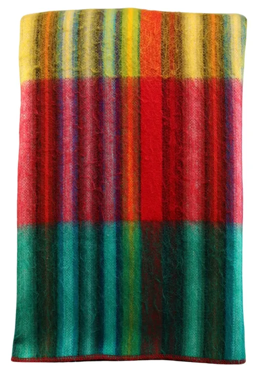 Vibrant Rainbow Multicolour Blanket
