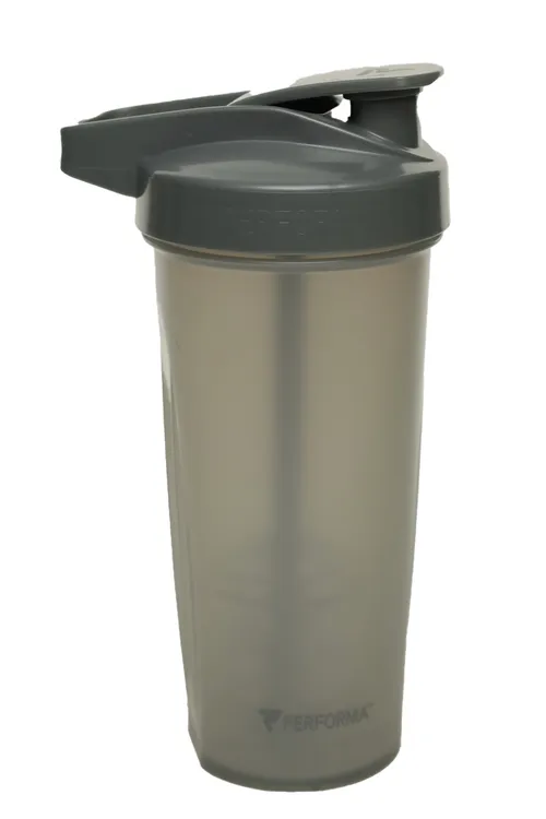 Translucent Pearl Grey Plastic Water Bottle