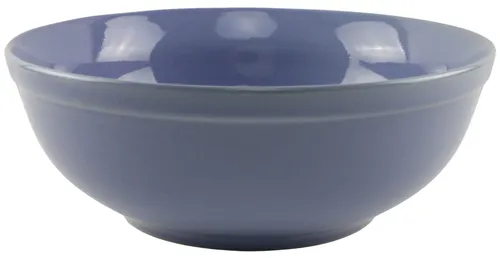 Light Blue Ceramic Serving Bowl