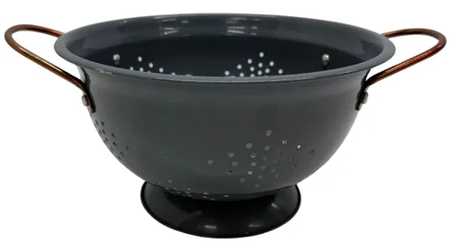 Dark Grey Colander