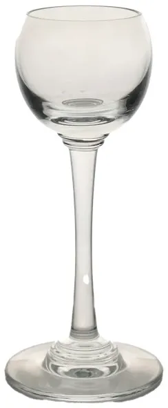 Clear Glass Ice Wine Fish Bowl Glass