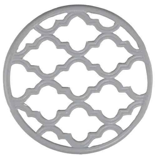 White Enamelled Trivet