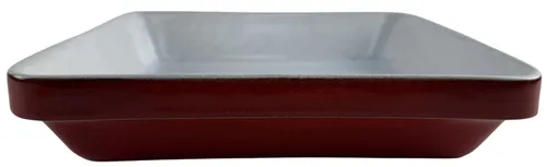 Cranberry Red Square Baking Dish