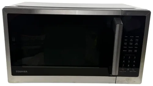 Black & Silver Microwave