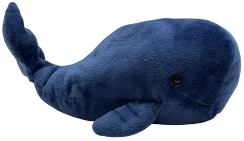 Navy Blue Whale Plush Stuffed Animals