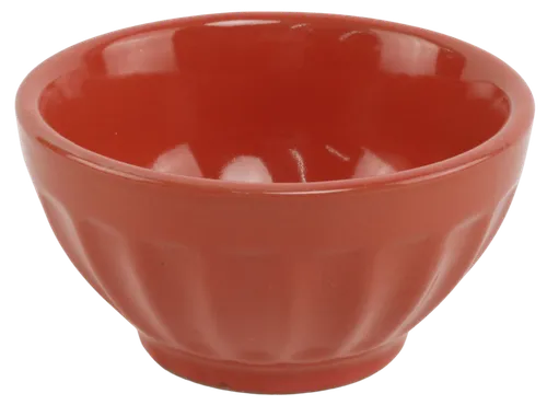Autumn Orange Fluted Ramekin