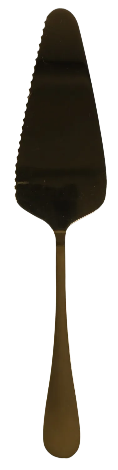Gold Cake Server