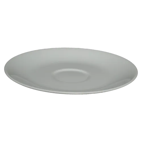 White Low Profile Saucer