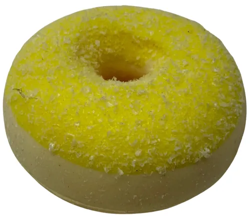 Artificial Yellow Mini Doughnut With Sugar