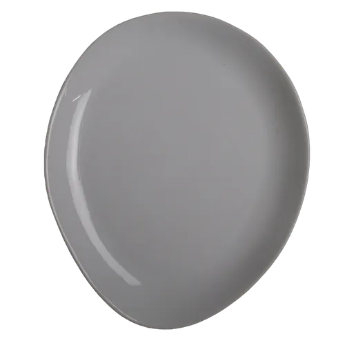 Irregular Shaped White Serving Dish