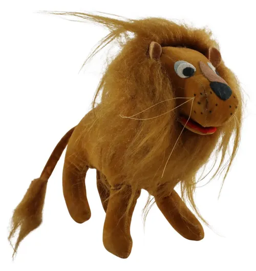 Vintage Stuffed Lion
