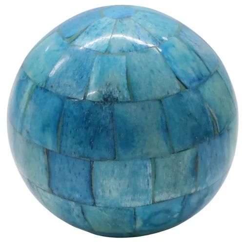 Turquoise Inlay Decorative Ball