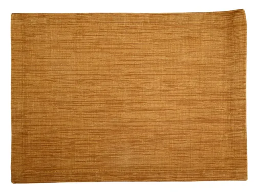 Flaxen Yellow Rectangular Placemat