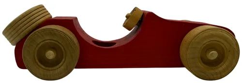 Red Wood Car