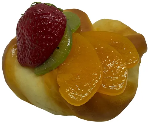 Artificial Fruit Topped Pastry