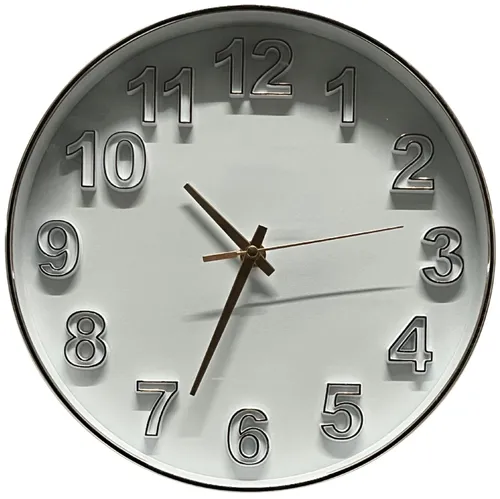 Rose Gold & White Wall Clock