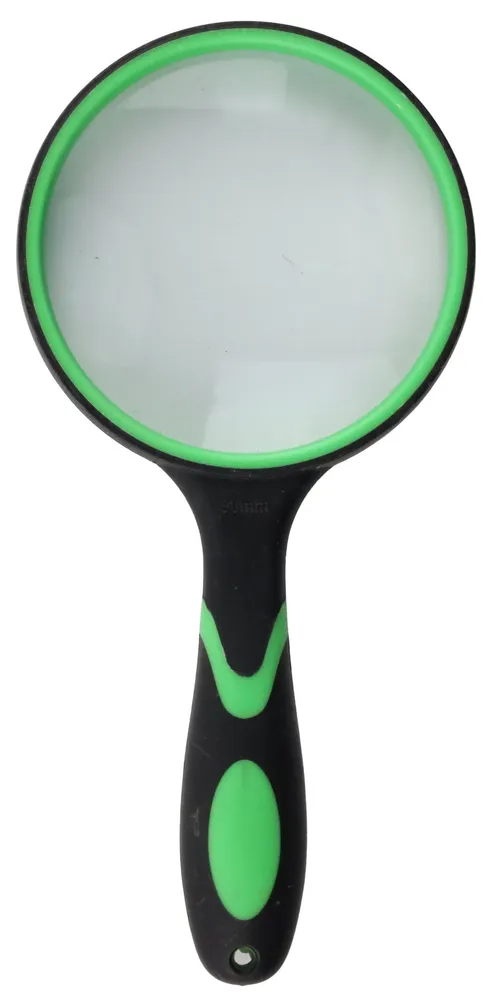 Black & Green Magnifying Glass