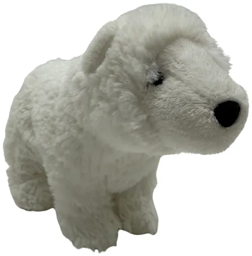 White Stuffed Polar Bear Plush