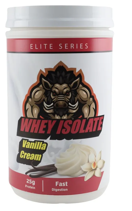 Generic Whey Isolate Vanilla Cream Container 