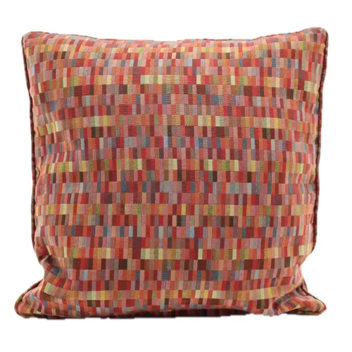 Multicolour Autumn Station Identification Throw Pillow