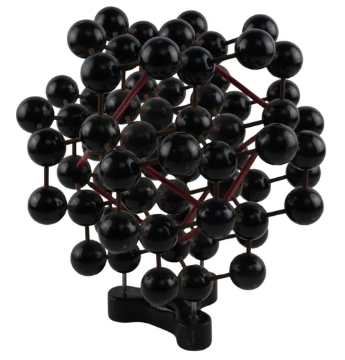 Vintage Wood Molecular Model