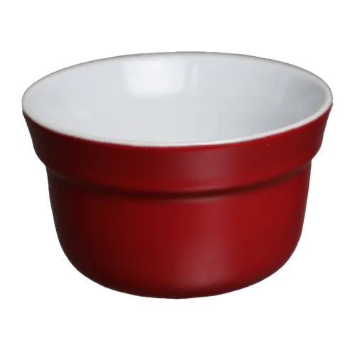 Ruby Red Ceramic Ramekin