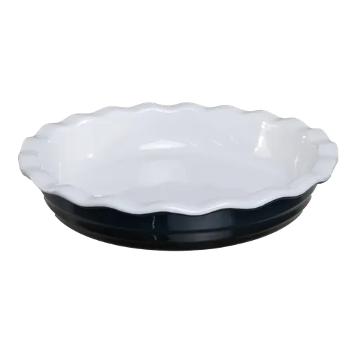 Gradient Blue Pie Dish