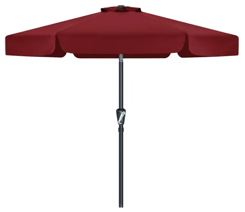 Burgundy Outdoor Umbrella 7.5'