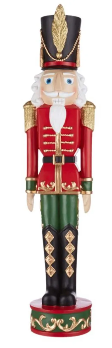 3' Christmas Solider Statue