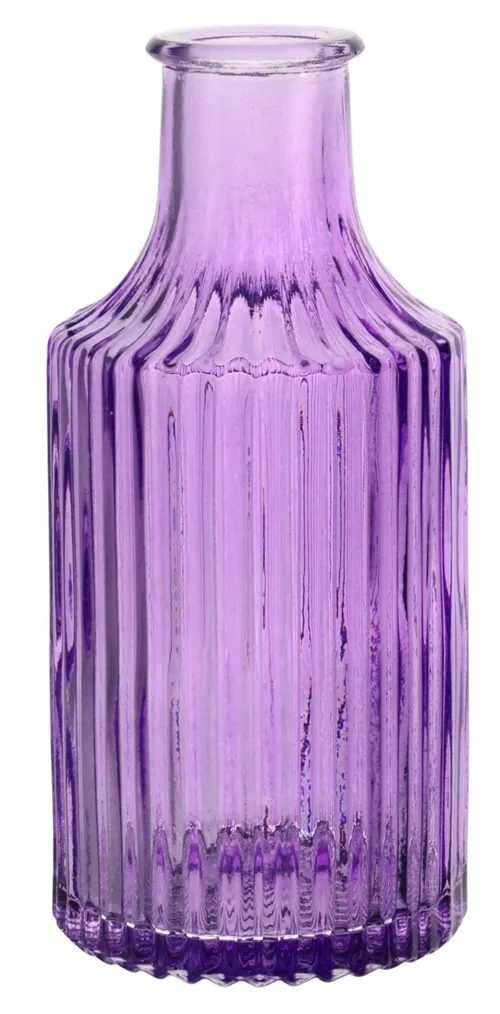 Purple Clear Glass Vase Collection - R