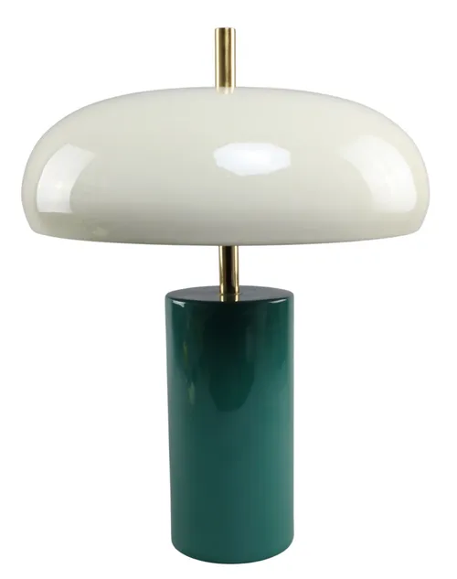 Green Metal Table Lamp