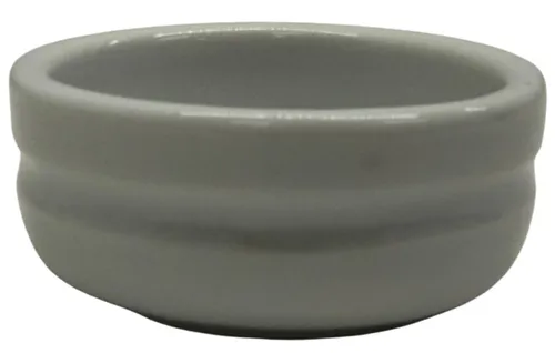 White Ceramic Pinch Bowl