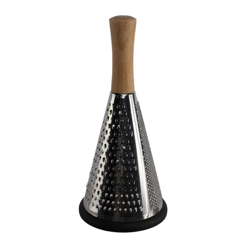 Blunt Wood Handle Cone Grater