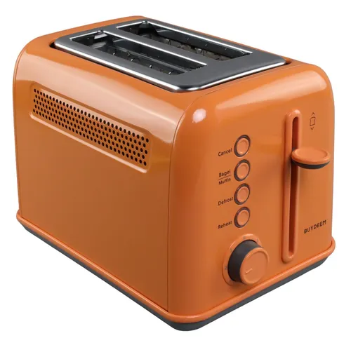 Orange 2 Slice Toaster