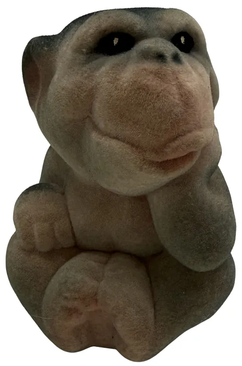 Vintage Foam Monkey Toy
