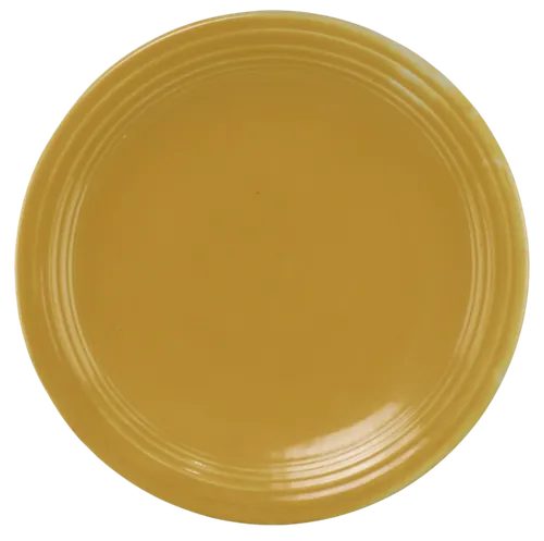 Antique Yellow Saucer