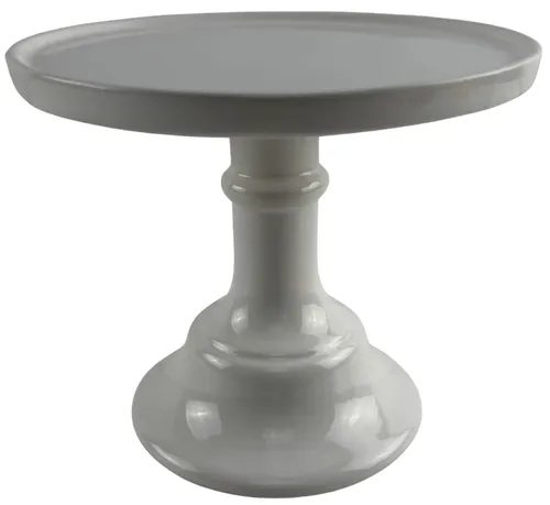 White Ceramic Pedestal Dessert Stand