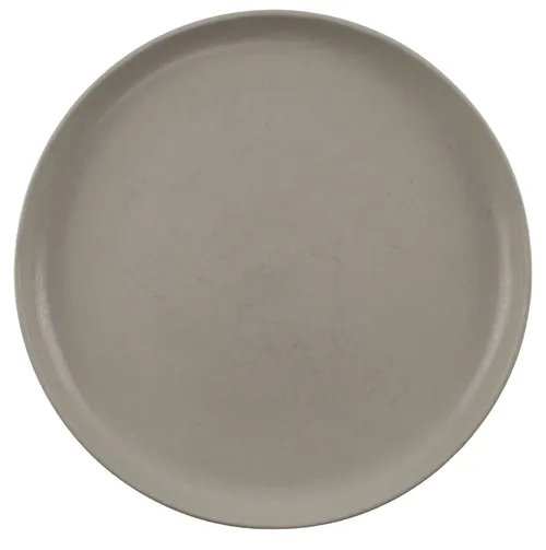 Beige Stoneware Dinner Plate