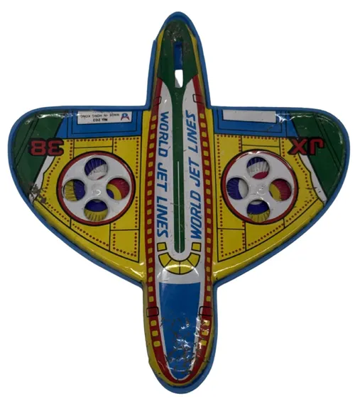 Vintage Tin Jet Plane
