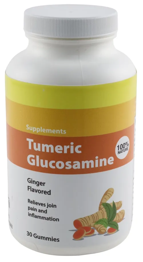 Generic Tumeric Glucosamine Container - Large