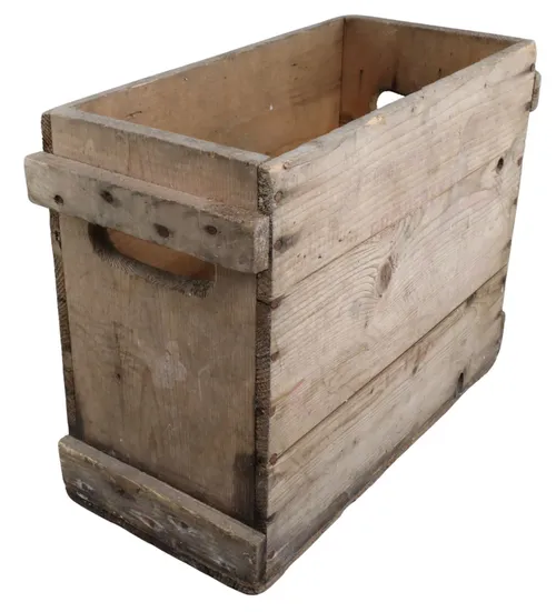 Wood Rectangular Crate