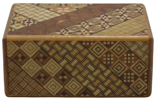 Wood Hakone Yosegi Secret Puzzle Box