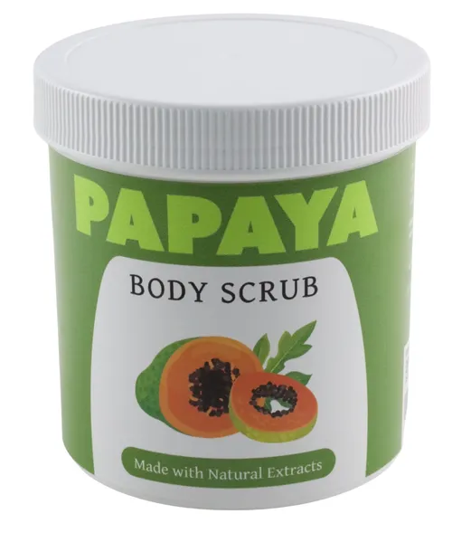 Generic Papaya Body Scrub Container