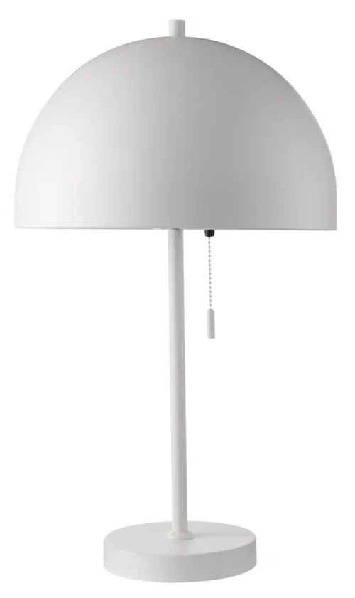 White Mushroom Table Lamp