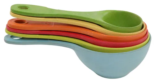 Multicolour Wheat Fibre Measuring Cups