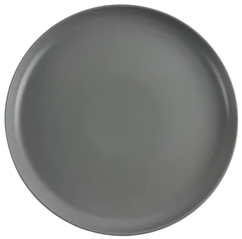 Matte Grey Dinner Plate