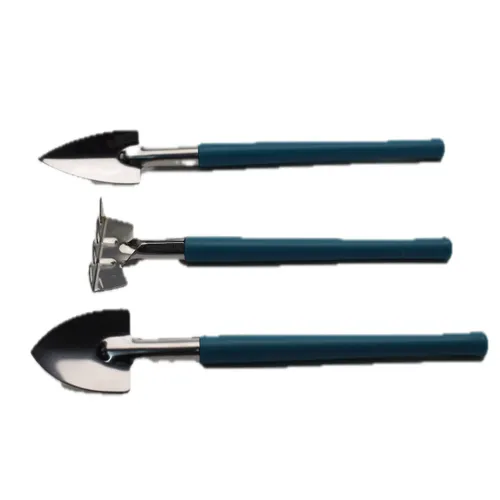 Turquoise Three Piece Mini Garden Tool Set